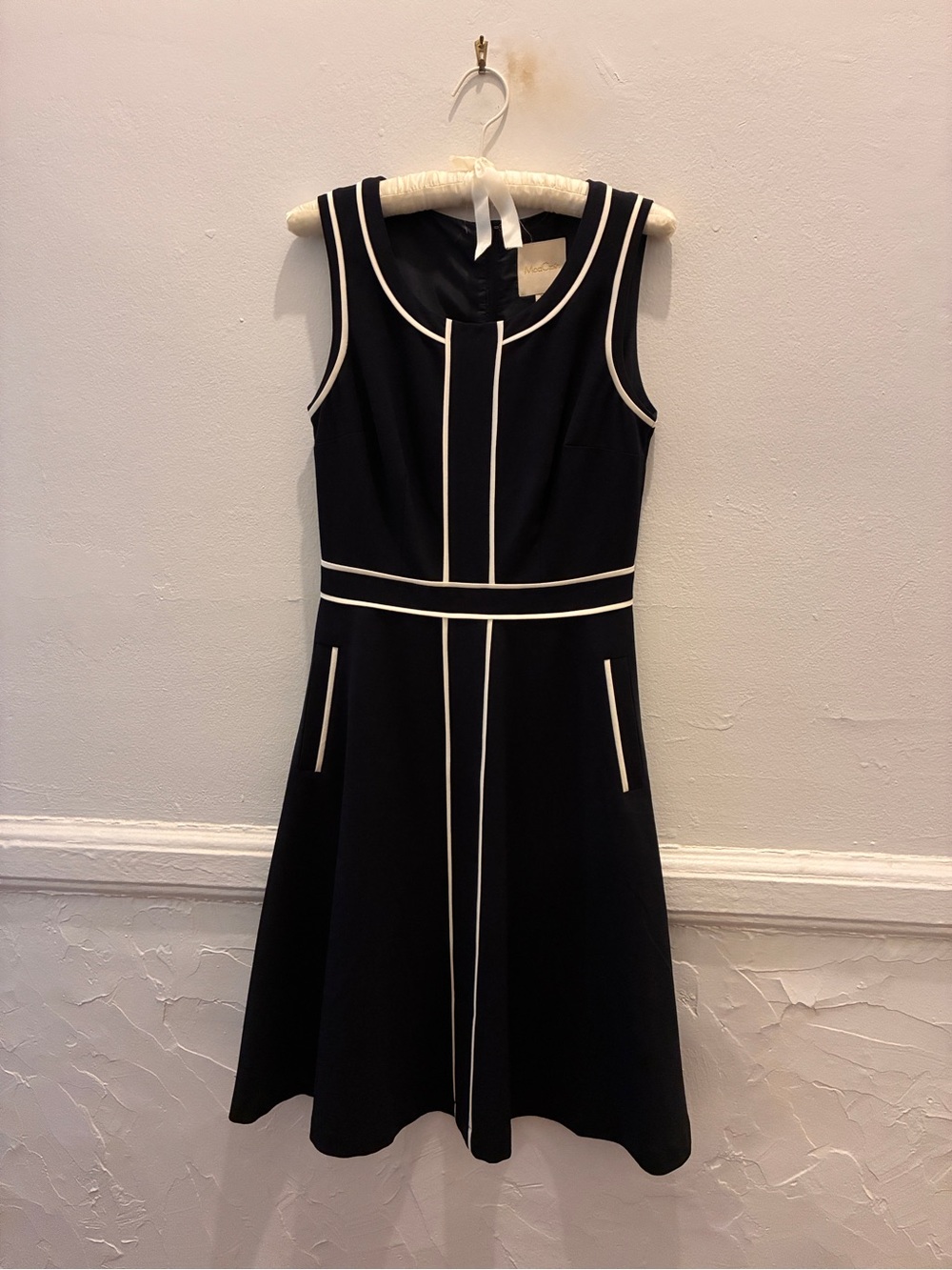 ModCloth Navy Blue Retro Dress